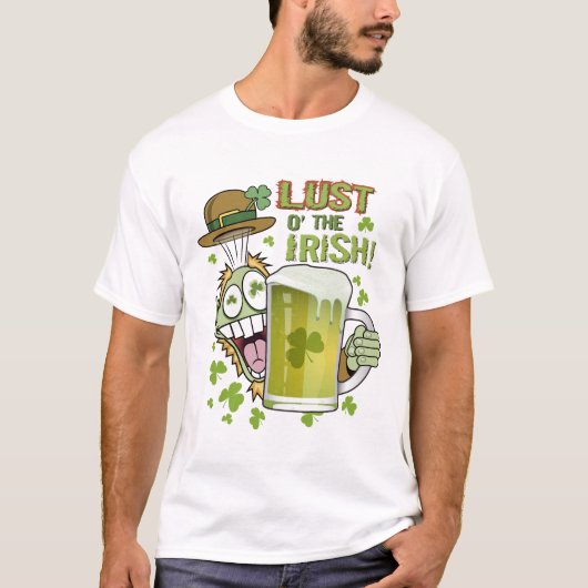 Lust O'The Irish! T-shirt (Voorkant)
