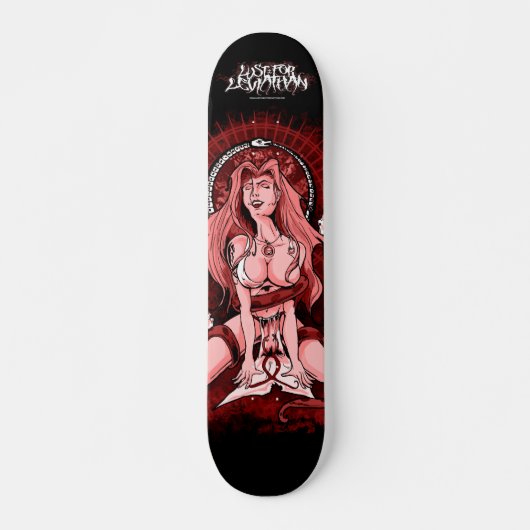 Lust voor Leviathan Persoonlijk Skateboard (Voorkant)