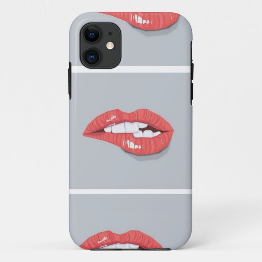 Lustful lips iPhone/iPad case (Achterkant)