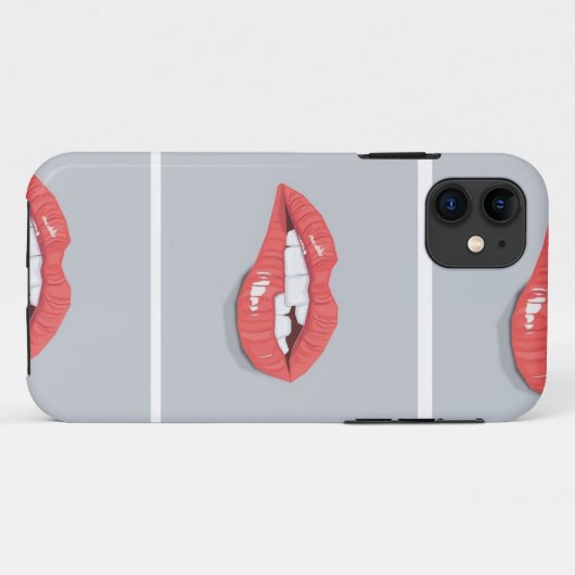 Lustful lips iPhone/iPad case (Achterkant (horizontaal))