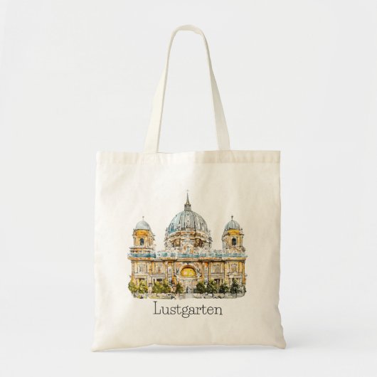 Lustgarten - Duitsland Architectural Landmark Tote Bag (Voorkant)