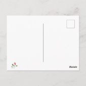 Lustger Spruch "Schmetterling" Briefkaart (Achterkant)