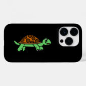 Lustiege Schildkröte Case-Mate iPhone Case (Achterkant (horizontaal))