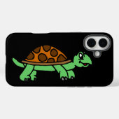 Lustiege Schildkröte Case-Mate iPhone Case (Achterkant (horizontaal))