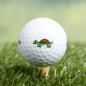 Lustiege Schildkröte Golfballen (Insitu Shirt)
