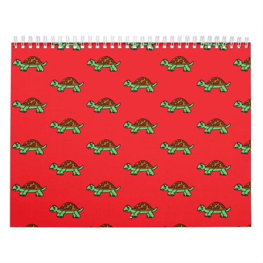 Lustiege Schildkröte Kalender (Hoes)