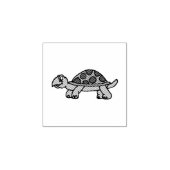 Lustiege Schildkröte Rubberstempel (Afrduk)