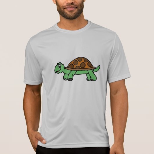Lustiege Schildkröte T-shirt (Voorkant)