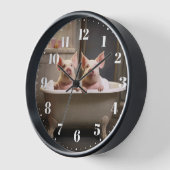 Lustige Bauernhof Schwein Tier Wanduhr (Hoek)