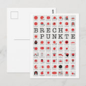 Lustige Brechpunkte für Informatiker Briefkaart (Voorkant / Achterkant)