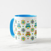 Lustige Eulen Mok (Voorkant links)