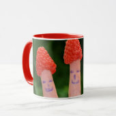 Lustige Himbeerfinger Mok (Voorkant links)