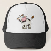 lustige Kuh Trucker Pet (Voorkant)
