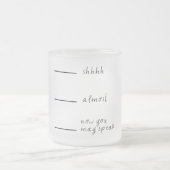 Lustige Tasse für den ersten Morgen-Kaffee Matglas Koffiemok (Center)