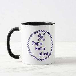 Lustige Tasse für Papa - "Papa kann alles" Mok
