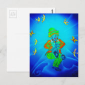 Lustige Welt Clown 2 Briefkaart (Voorkant / Achterkant)