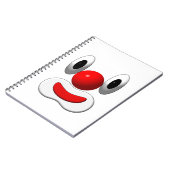 Lustiger Clown Notitieboek (Linkerzijde)