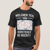 Lustiger Eishockey Trainer Hockey Taktik T-shirt (Voorkant)