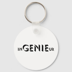 Lustiger inGENIEur Geek Sleutelhanger