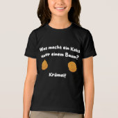 Lustiger Keks-Witz auf Deutsch – Für Kinder Tri-Blend Shirt (Voorkant)