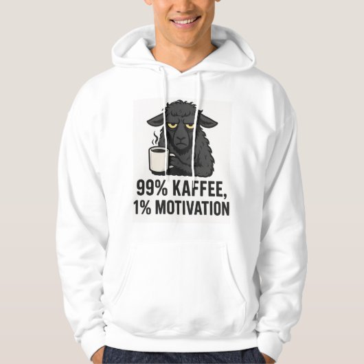 LUSTIGER SCHAF HOODIE (Voorkant)