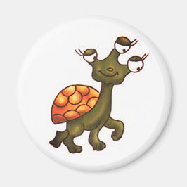 Lustiges Monster für Halloween Magneet