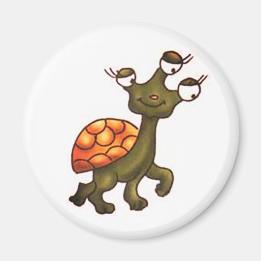 Lustiges Monster für Halloween Magneet (Voorkant)