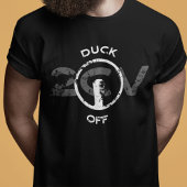 Lustiges Oldtimer 2cv Duck Off Statement T-shirt