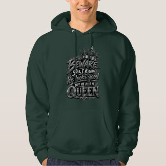 Lustiges Pärchen Spruch für Kings Hoodie
