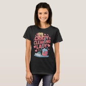 Lustiges Putzfrau T-Shirt (Voorkant volledig)