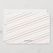 Lustiges Ren-Feiertags-Foto-Gruß (Achterkant)