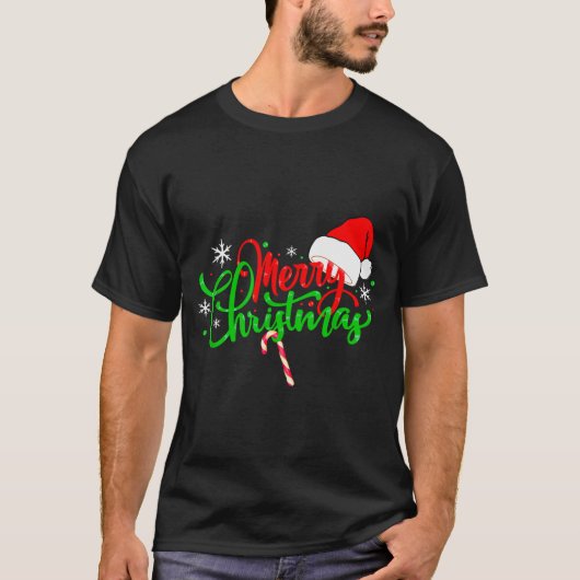 Lustiges Weihnachts Geschenke Merry Christmas Funn T-shirt (Voorkant)