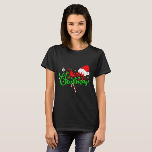 Lustiges Weihnachts Geschenke Merry Christmas Funn T-shirt (Voorkant volledig)