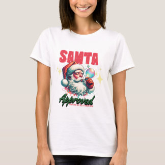 🎅 Lustiges Weihnachts-Shirt – Santa Approved –  T-shirt