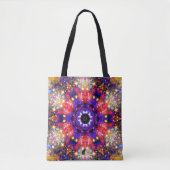 Lustrous Stellar Kaleid Tote Bag (Voorkant)