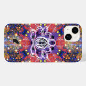 Lustrous Zen Lotus Case-Mate iPhone Case (Achterkant (horizontaal))