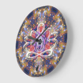 Lustrous Zen Lotus Clock Grote Klok (Hoek)