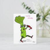 Lusty Celery Briefkaart (Staand voorkant)
