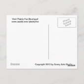 Lusty Celery Briefkaart (Achterkant)