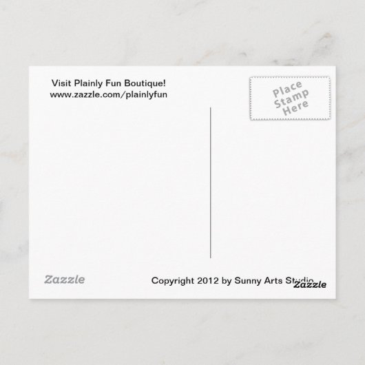 Lusty Celery Briefkaart (Achterkant)