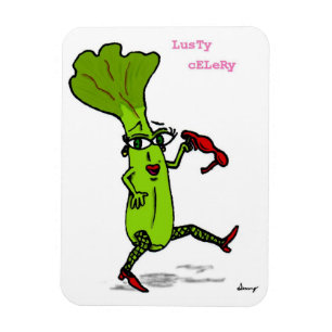 Lusty Celery Flexible Magnet Magneet