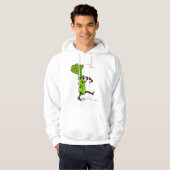 Lusty Celery Mannen Hooded Sweatshirt (Voorkant volledig)
