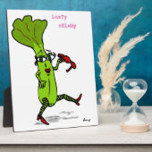 Lusty Celery Plaque Fotoplaat (Zijkant)