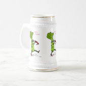 Lusty Celery Stein Bierpul (Voorkant links)