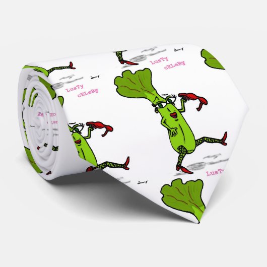 Lusty Celery Stropdas (Opgerold)