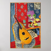 Lute & Brandy Glass Poster (Voorkant)