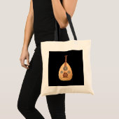 Lute Egyptian Oud Musical in het Midden-Oosten Tote Bag (Voorkant (product))