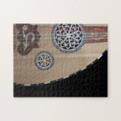 Lute Elegant uit het Midden-Oosten Legpuzzel (Horizontaal)