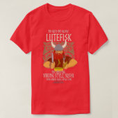Lutefisk Design Original Viking Sushi Funny Lutefi T-shirt (Design voorkant)