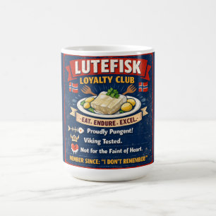 Lutefisk Loyalty Club Noorse koffiemok